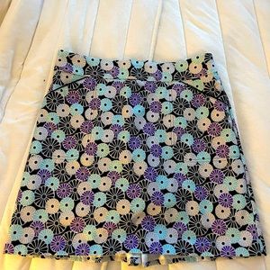 Peter Millar flower golf skirt